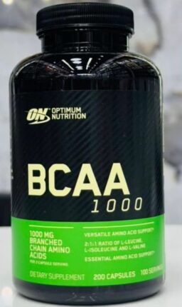 Optimum Nutrition, BCAA 1000, 200 gélules (500 mg par gélule)
