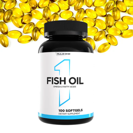 Rule1 Omega3 Huile de poisson - 100 Gelules