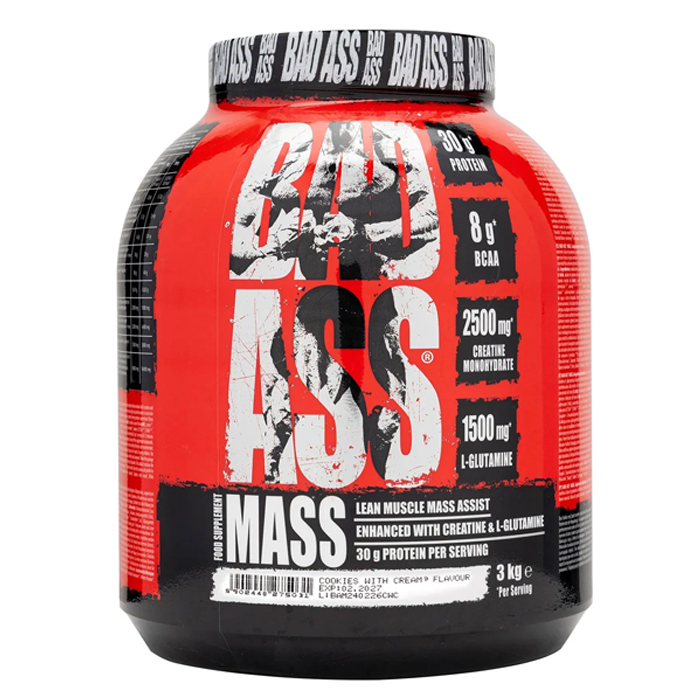 Bad Ass Mass 3kg proteines.sn