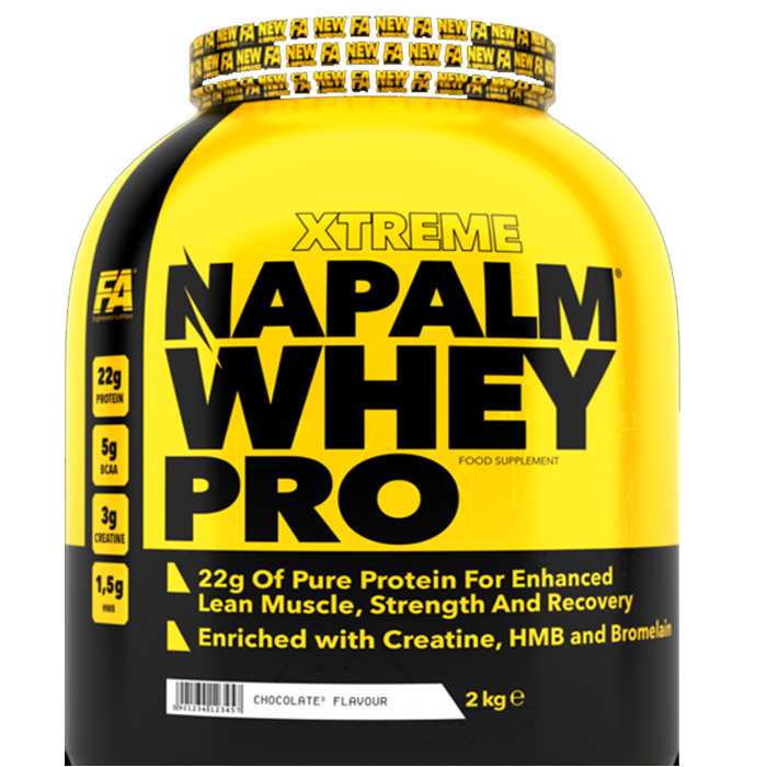 Napalm whey pro 2kg proteines.sn